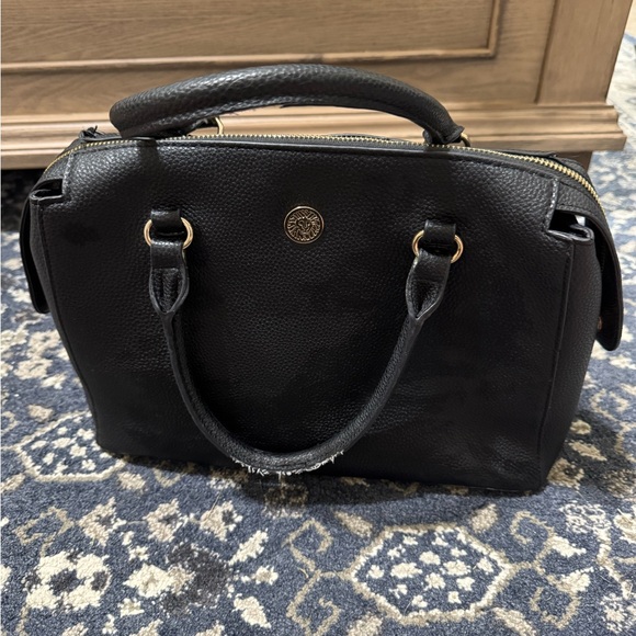 Anne Klein Black Satchel Bag - Picture 1 of 2